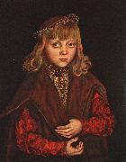 CRANACH, Lucas the Elder A Prince of Saxony dfg
